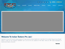 Tablet Screenshot of indiantankers.com